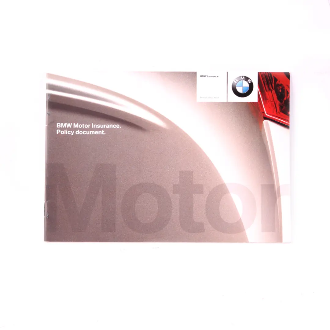 BMW 5 Series E60 E61 LCI Owner's Handbook Book Case Wallet Set - SKU 0013144 - Part number 0013144