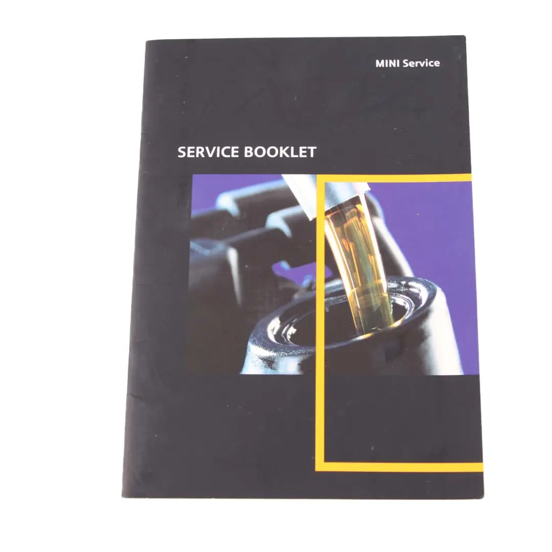Mini Cooper R56 Service Booklet Instruction Handbook - SKU 0013611 - Part number 0013611