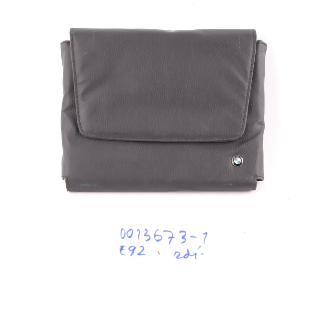 BMW E92 Coupe Owner's Handbook Service Booklet Pouch Wallet Case - SKU 0013673-1 - Part number 0013673