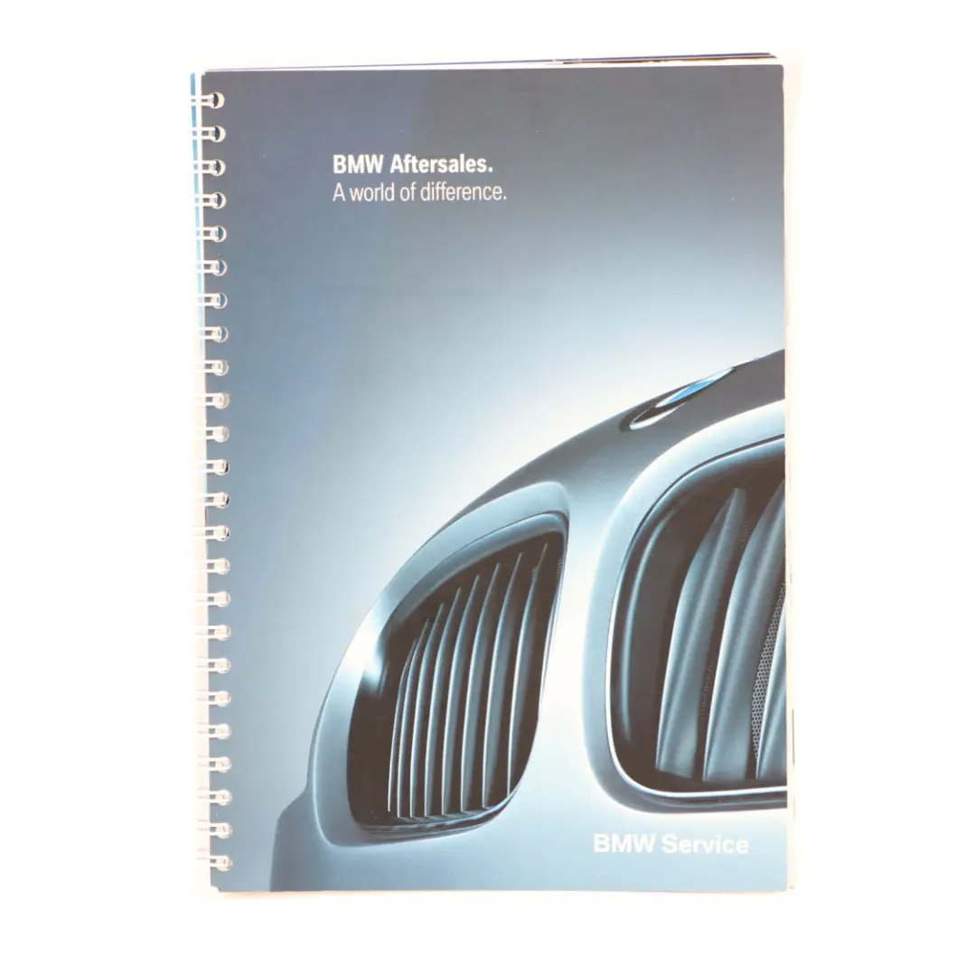 BMW E92 Coupe Owner's Handbook Service Booklet Pouch Wallet Case Set - SKU 0013673-2 - Part number 0013673