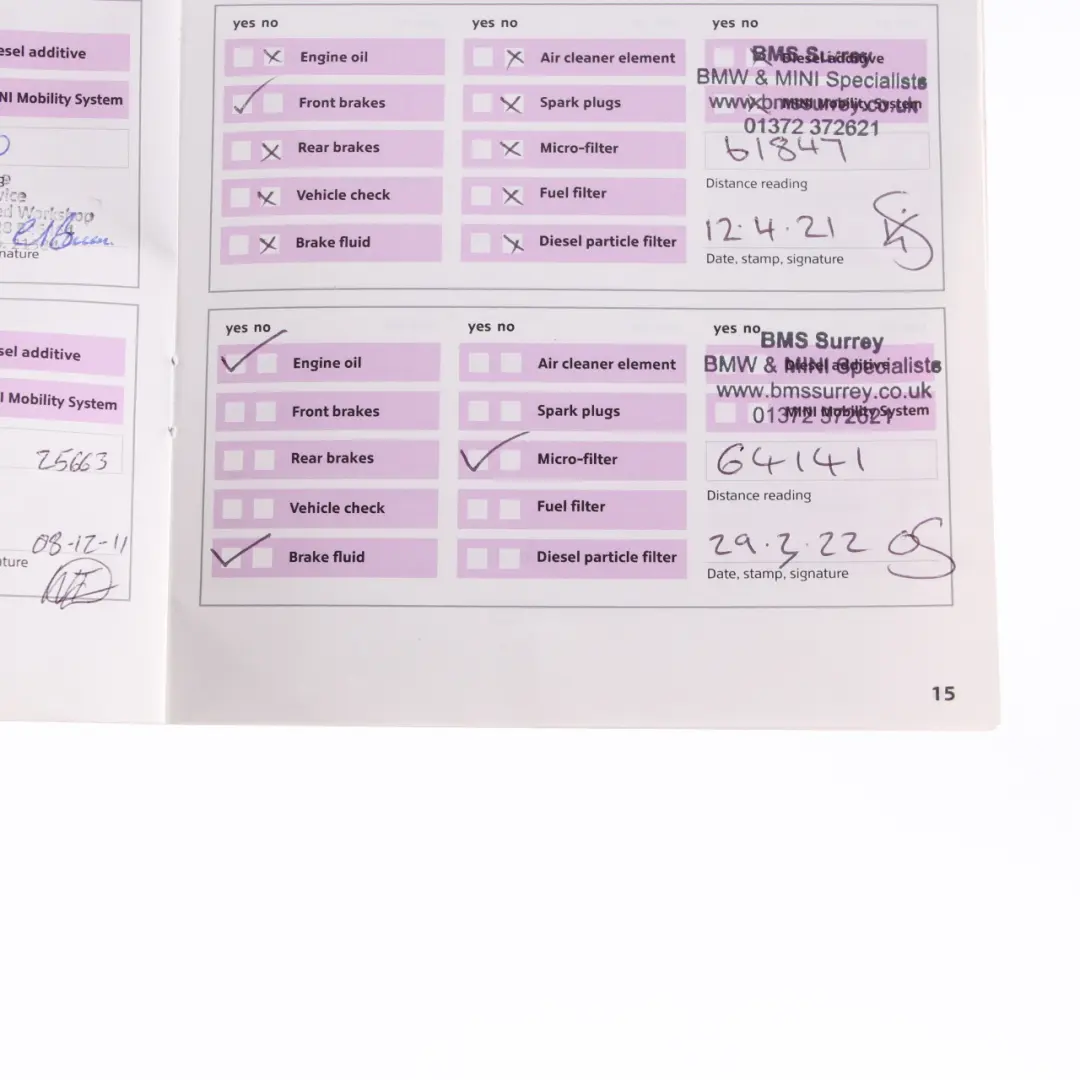 Service Booklet Owner's Handbook Pouch Case Wallet to BMW Mini Cooper 1 R55 R56 with Part number 0013998 BMW Mini Cooper 1 R55 R56 Service Booklet Owner's Handbook Pouch Case Wallet - SKU 0013998-1 - Part number 0013998