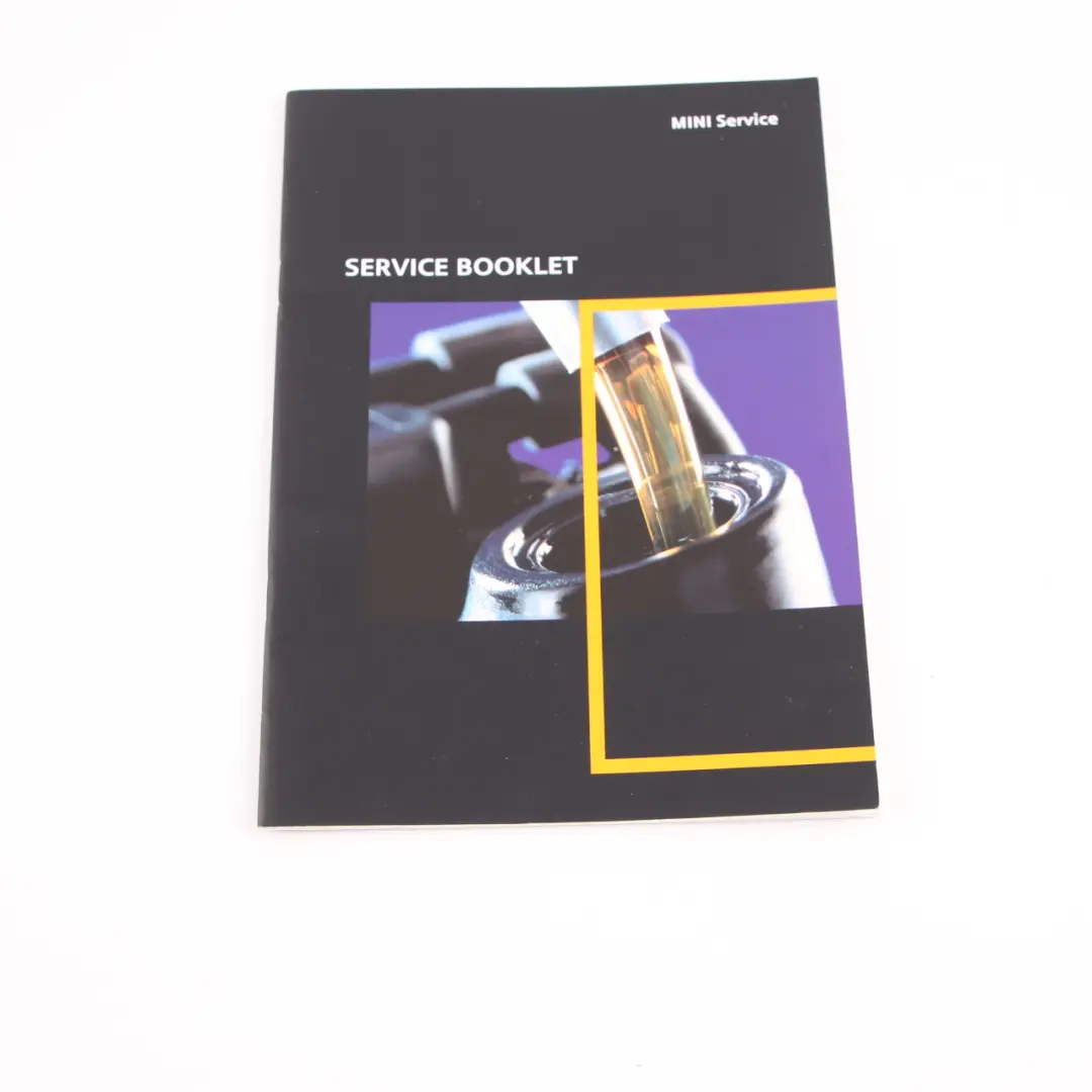 BMW Mini Cooper 1 R55 R56 Service Booklet Owner's Handbook Pouch Case Wallet - SKU 0013998-1 - Part number 0013998