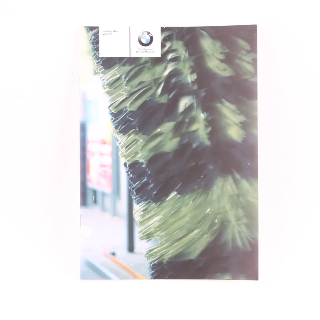 BMW E81 E87 LCI Service Booklet Owner's Handbook Manual Pouch Case Wallet - SKU 0014100-3 - Part number 0014100