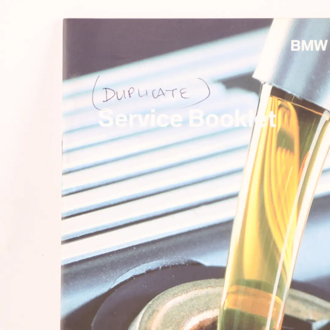 Service Booklet Book 09/2007-09/2008 to BMW E87 E90 with Part number 0014296 BMW E87 E90 Service Booklet Book 09/2007-09/2008 - SKU 0014296-1 - Part number 0014296