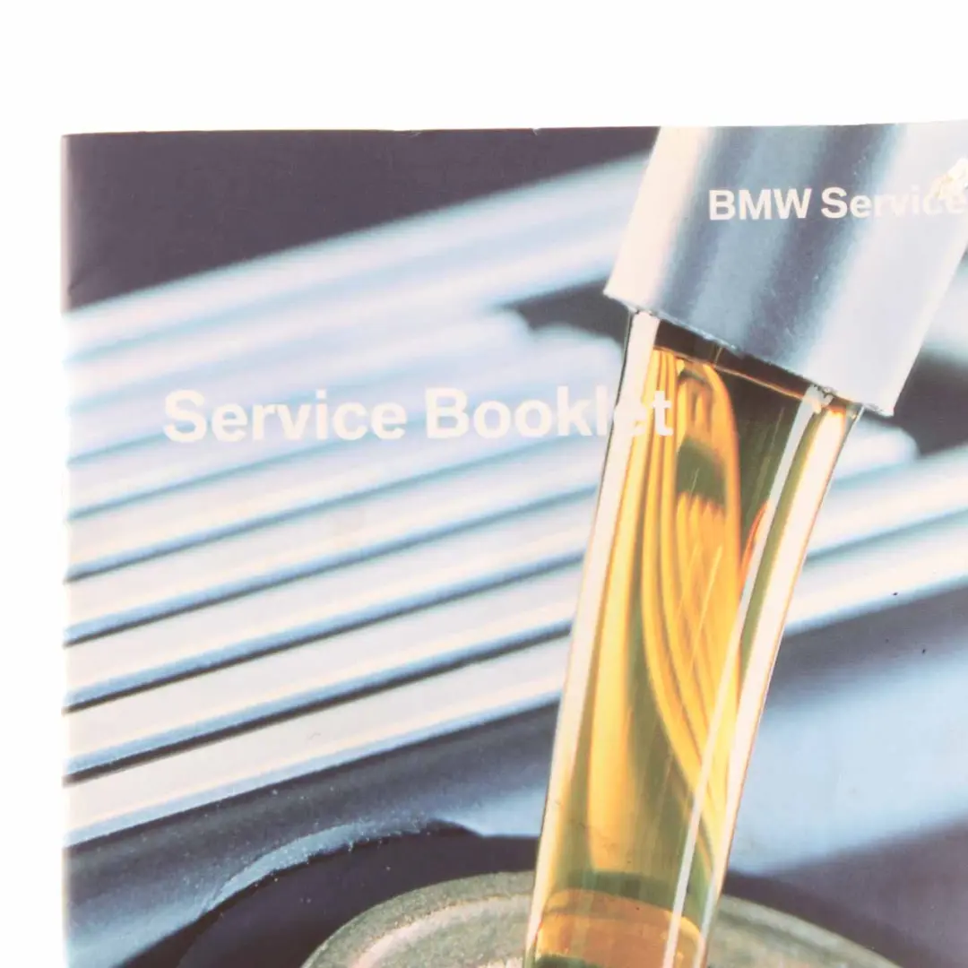 BMW E87 E90 Service Booklet Book 09/2007-09/2008 - SKU 0014296-5 - Part number 0014296