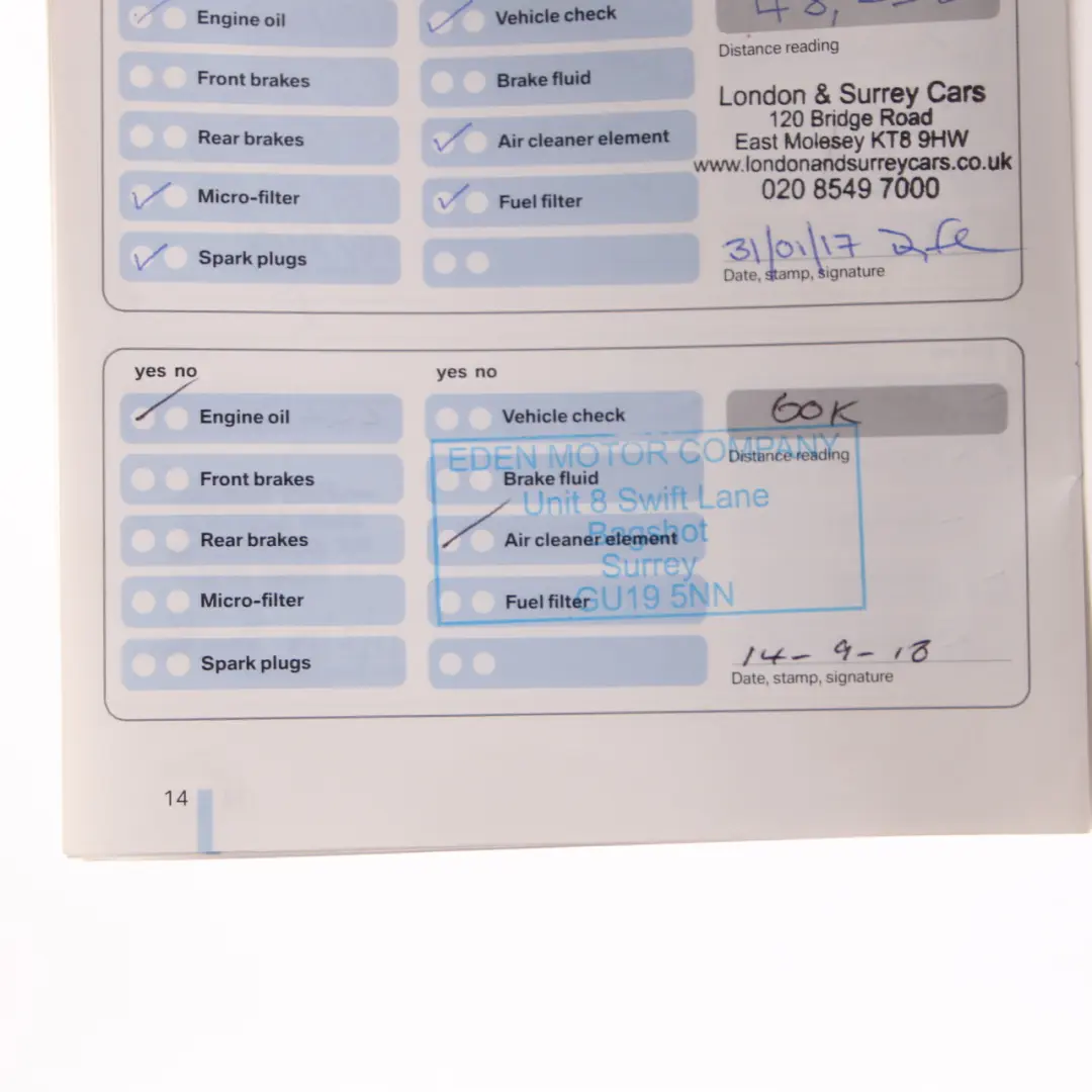 Book Owner's Handbook Service Booklet Pouch Case Wallet Set to BMW E87 LCI with Part number 0014885 BMW E87 LCI Book Owner's Handbook Service Booklet Pouch Case Wallet Set - SKU 0014885-5 - Part number 0014885