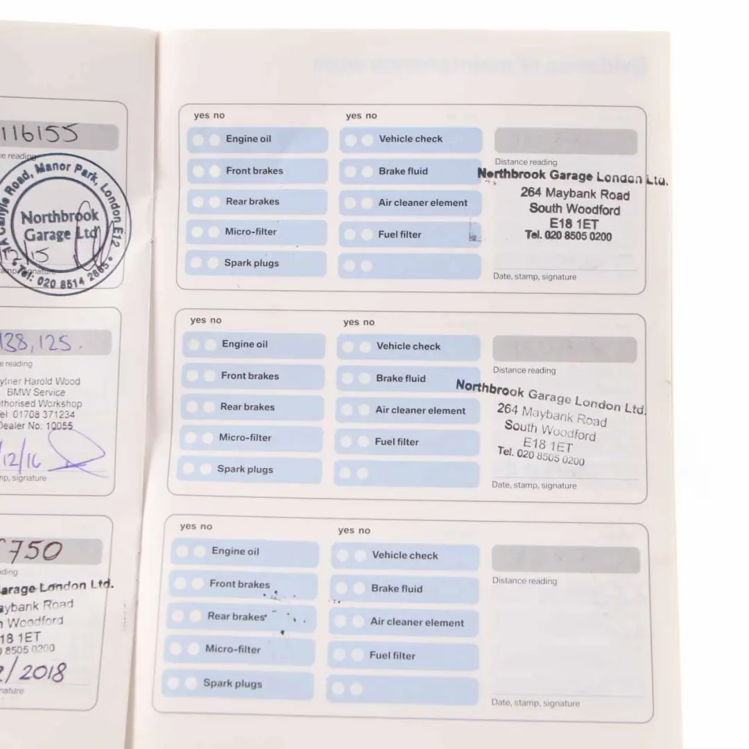 BMW E81 E87 LCI Book Booklet Owner's Handbook Pouch Case Wallet Set - SKU 14885 - Part number 0014885