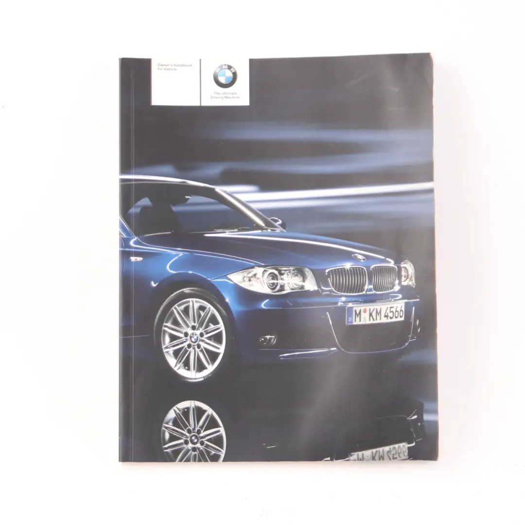 BMW E82 E88 Owner's Handbook Book Set Case Pouch - SKU 0014907-2 - Part number 0014907
