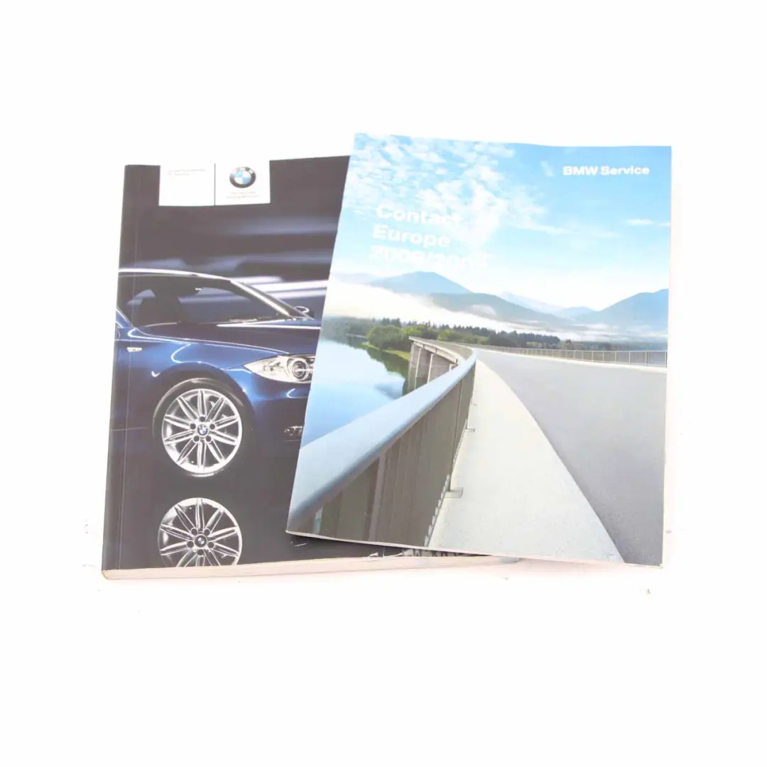 BMW E82 E88 Owner's Handbook Book Set Case Pouch - SKU 0014907-2 - Part number 0014907