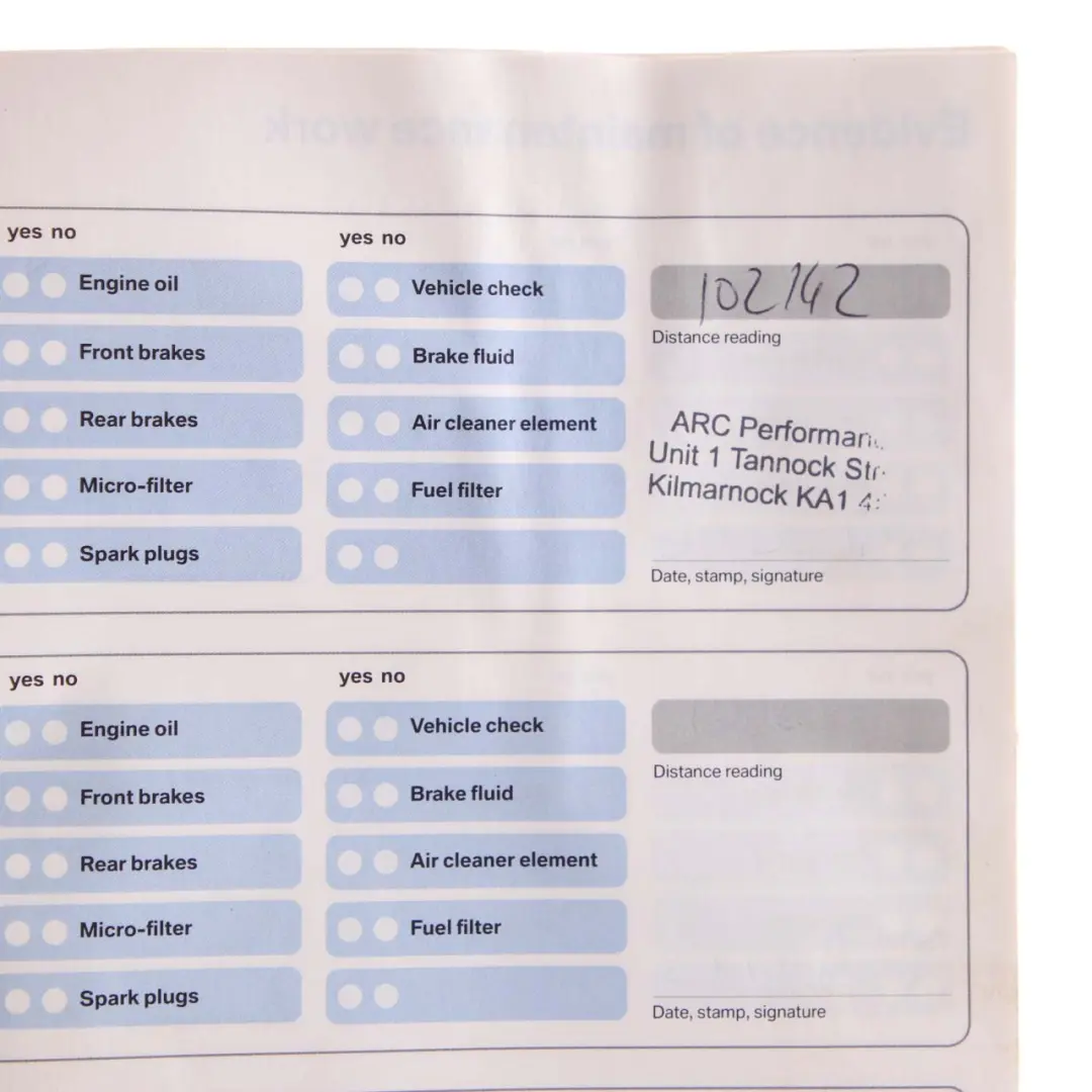 BMW E82 E88 Owner's Handbook Book Set Case Pouch - SKU 0014907 - Part number 0014907