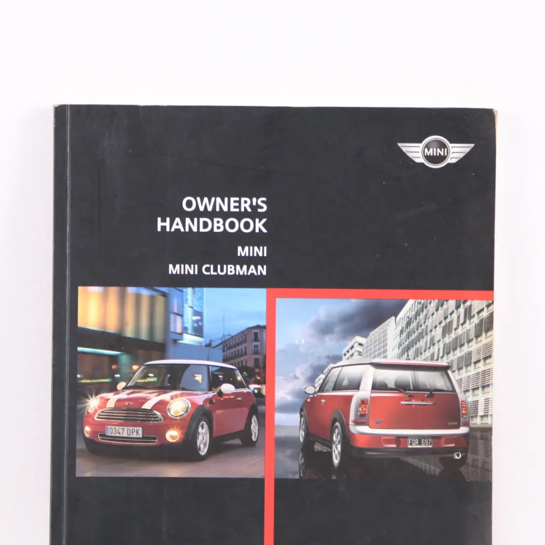 Mini R55 R56 Owner's Handbook Cooper Clubman Instruction Manual Book - SKU 0014998-2 - Part number 0014998