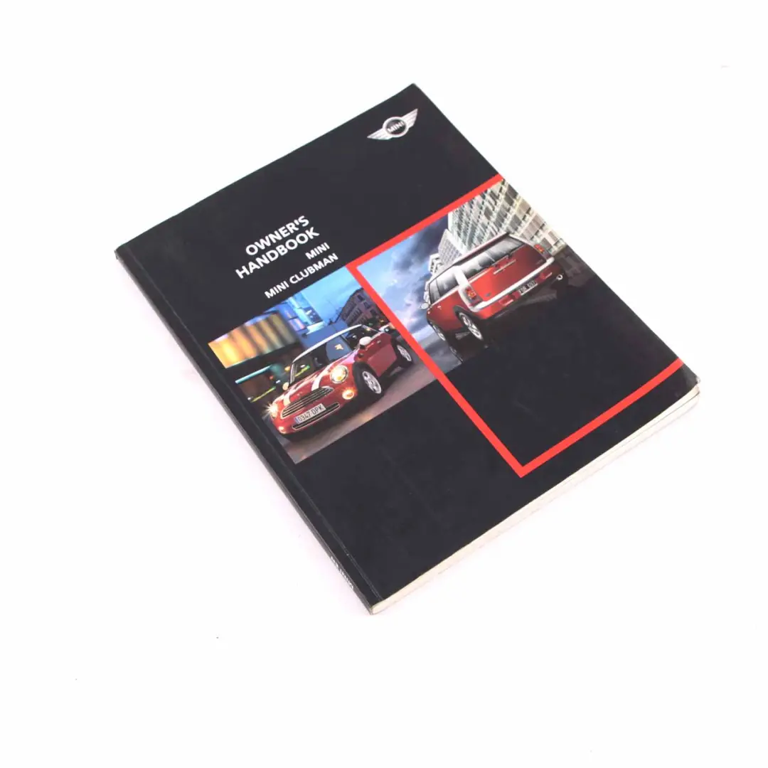 Mini R55 R56 Owner's Handbook Cooper Clubman Instruction Manual Book - SKU 0014998-2 - Part number 0014998
