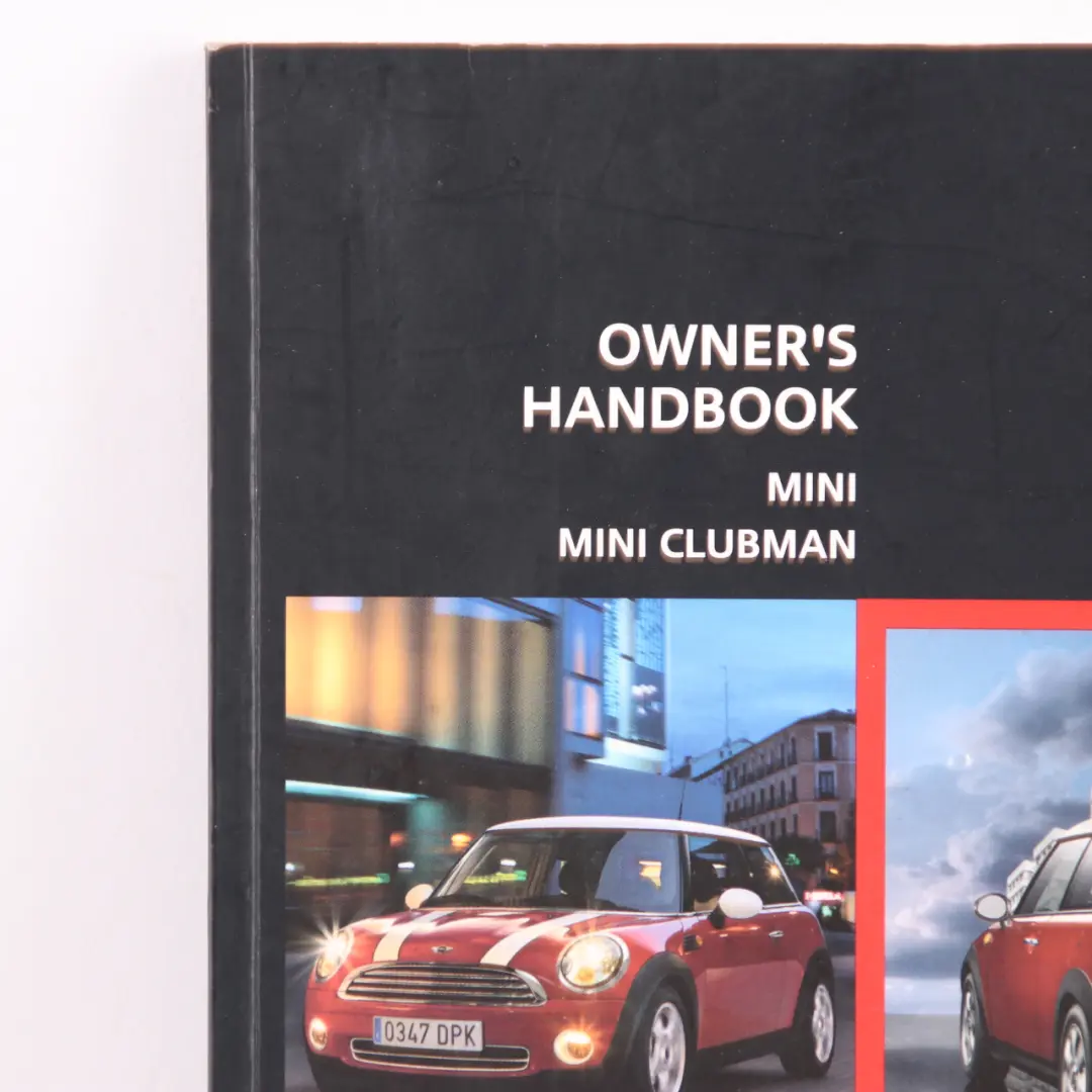 Mini R55 R56 Owner's Handbook Cooper Clubman Instruction Manual Book - SKU 0014998-2 - Part number 0014998