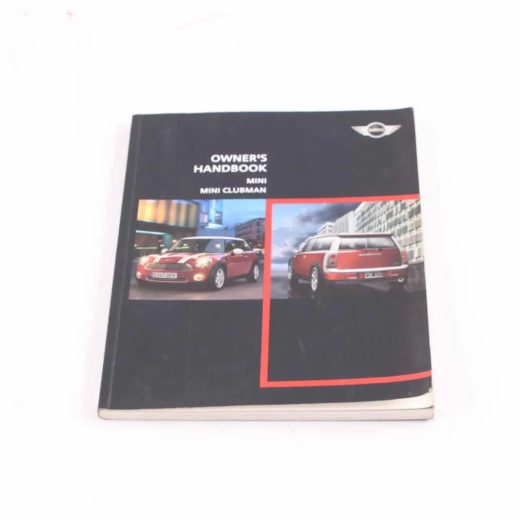Mini R55 R56 Owner's Handbook Cooper Clubman Instruction Manual Book - SKU 0014998-2 - Part number 0014998