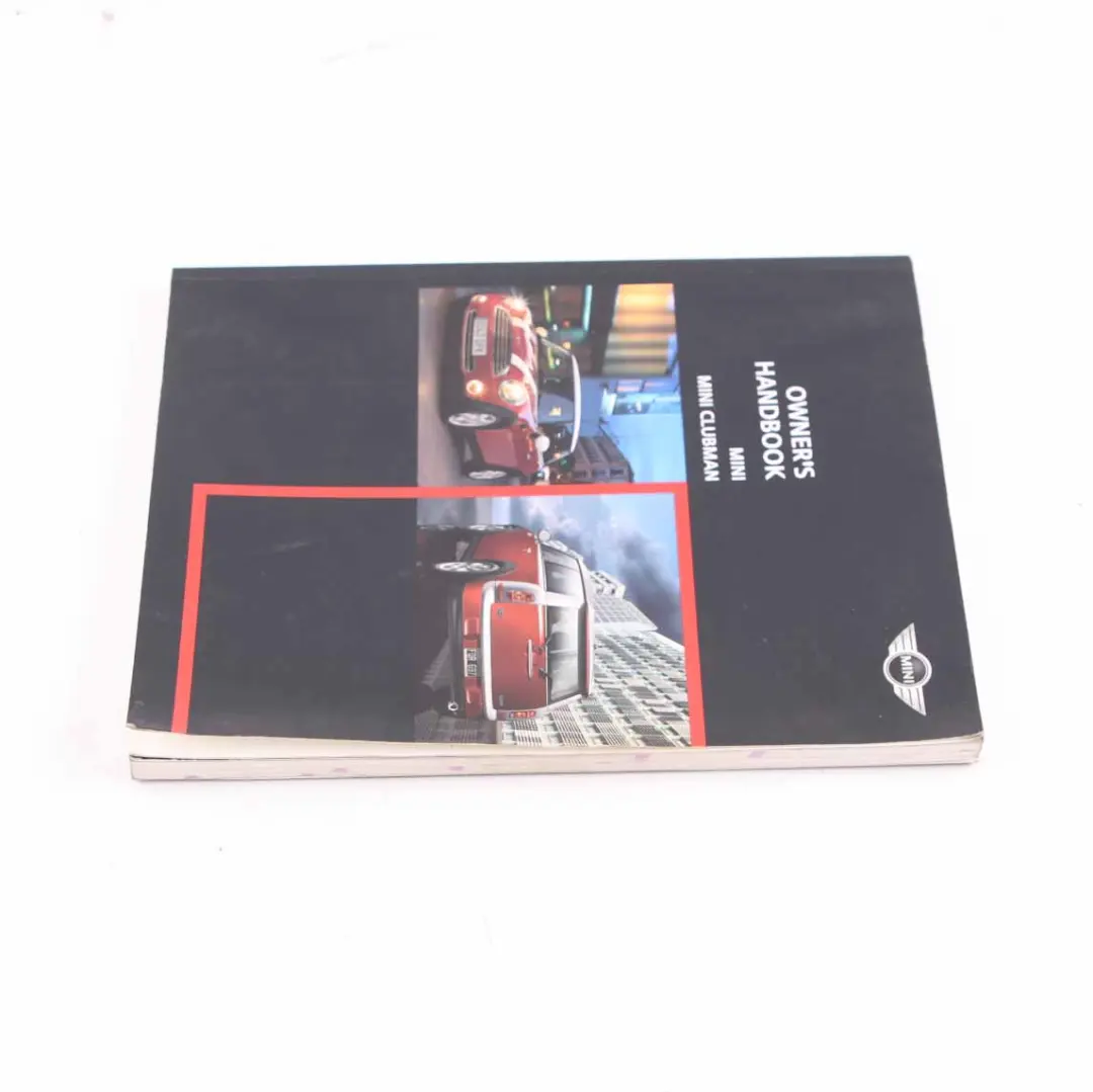 Mini R55 R56 Owner's Handbook Cooper Clubman Instruction Manual Book - SKU 0014998-2 - Part number 0014998