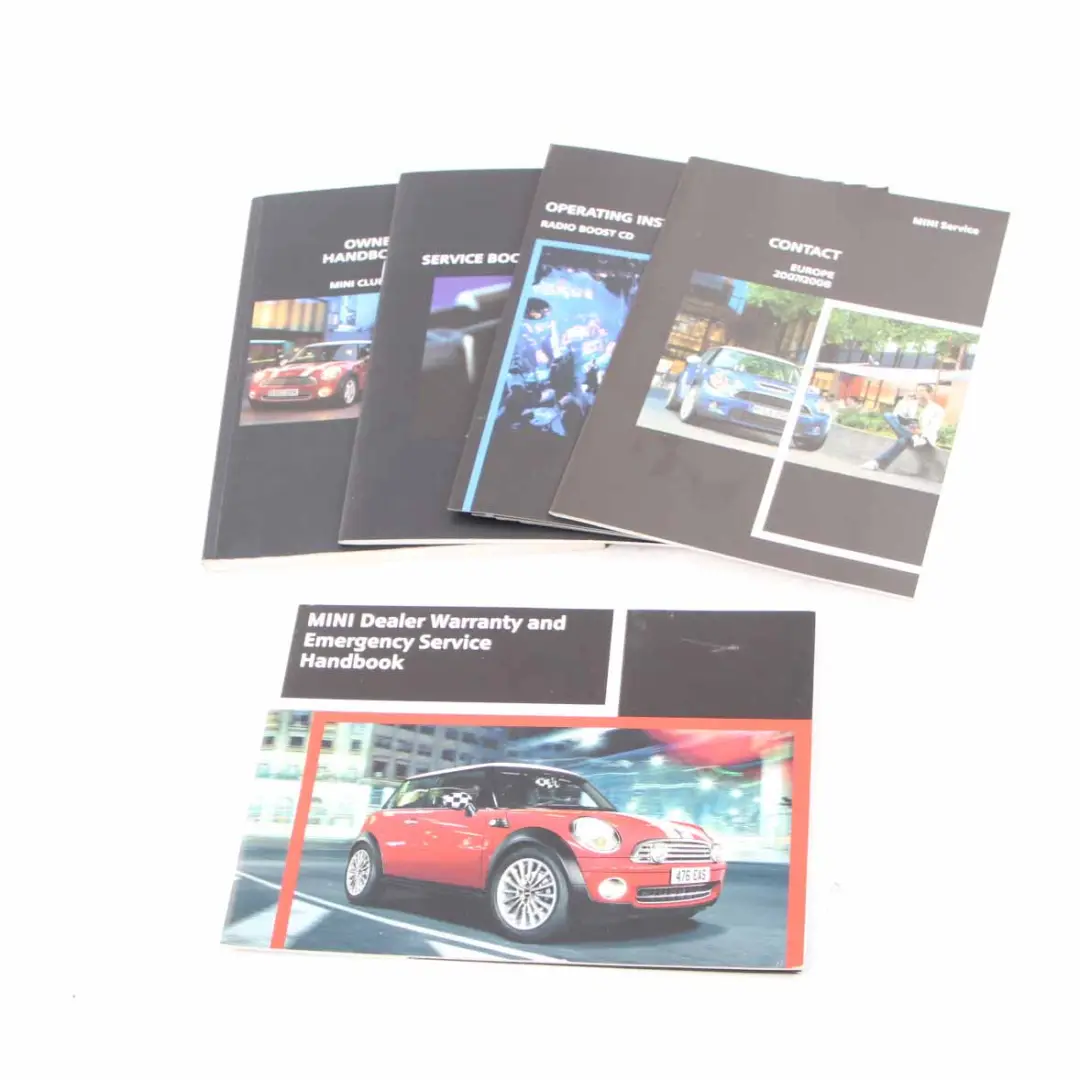 Owner's Handbook Radio Instructions Pouch Case Wallet Set to Mini R56 with Part number 0014998 Mini R56 Owner's Handbook Radio Instructions Pouch Case Wallet Set - SKU 0014998-3 - Part number 0014998