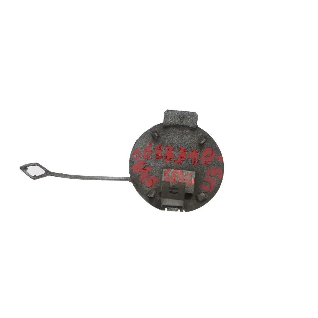 Stossfänger Klappe Abschleppöse Abdeckung Hinten Silbergrau A08 für BMW E46 M3 mit Teilenummer 0017910 BMW E46 M3 Stossfänger Klappe Abschleppöse Abdeckung Hinten Silbergrau A08 - SKU 0017910-SBG - Teilenummer 0017910