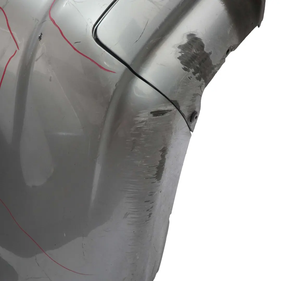 Bumper Rear Trim Panel PDC Silbergrau Silver Grey Metallic - A08 to BMW E46 M3 with Part number 0017914 BMW E46 M3 Bumper Rear Trim Panel PDC Silbergrau Silver Grey Metallic - A08 - SKU 0017914-SBG - Part number 0017914