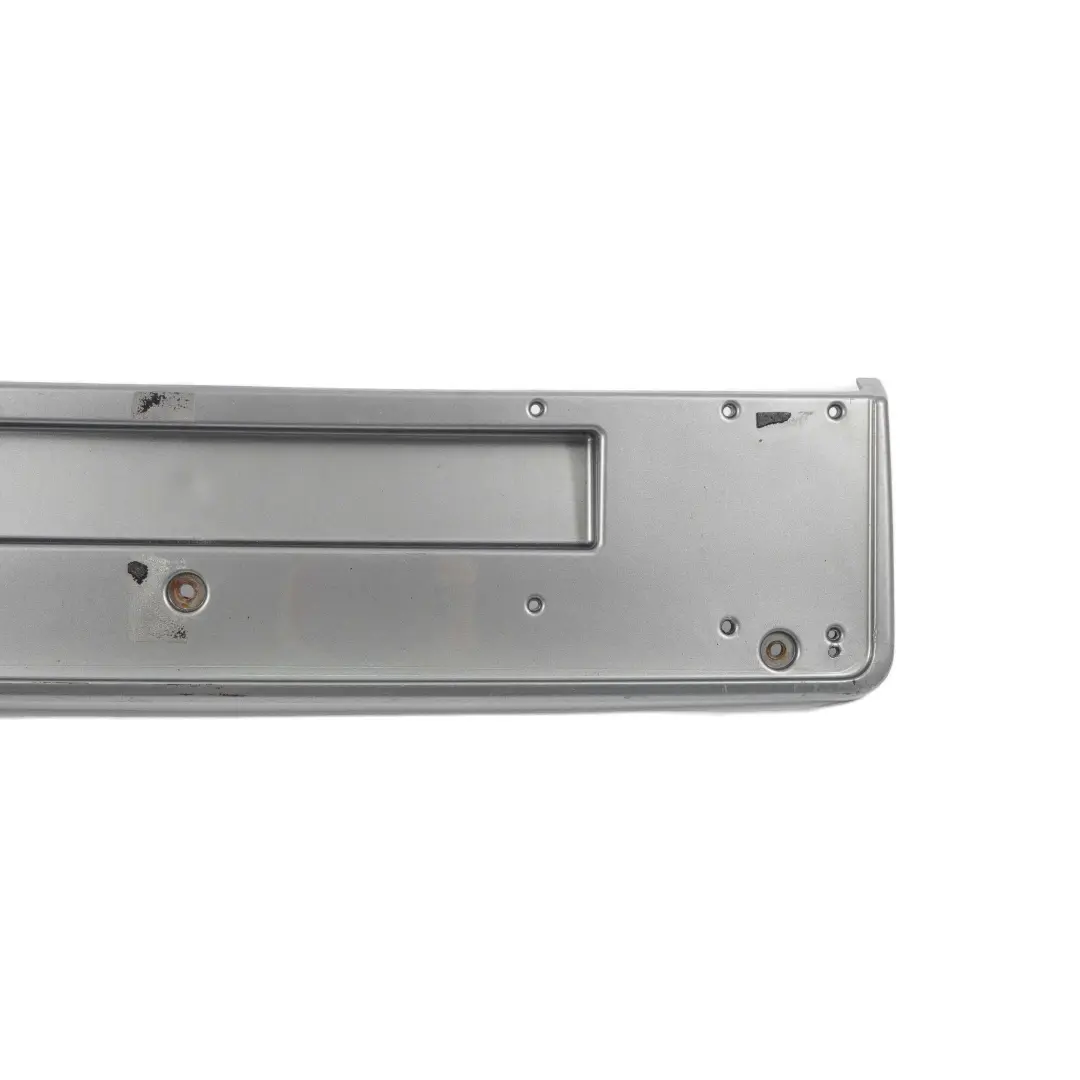BMW E46 M3 Front Bumper Licence Plate Base Silbergrau Silver Grey A08 2694725 - SKU 0017948-SBG - Part number 0017948