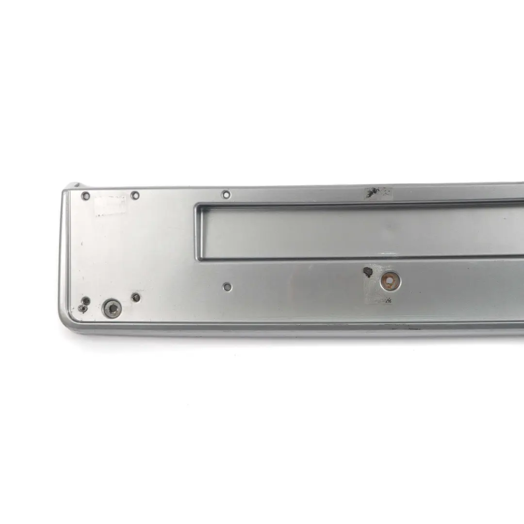 BMW E46 M3 Front Bumper Licence Plate Base Silbergrau Silver Grey A08 2694725 - SKU 0017948-SBG - Part number 0017948