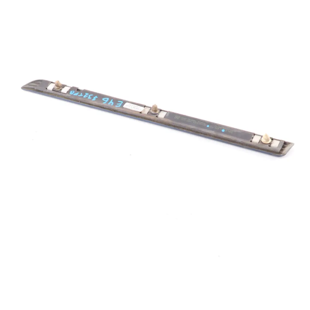 BMW E46 M3 Cabrio Quarter Panel Moulding Right Rear O/S Topaz Blue 364 2694732 - SKU 0020795-TPB - Part number 0020795