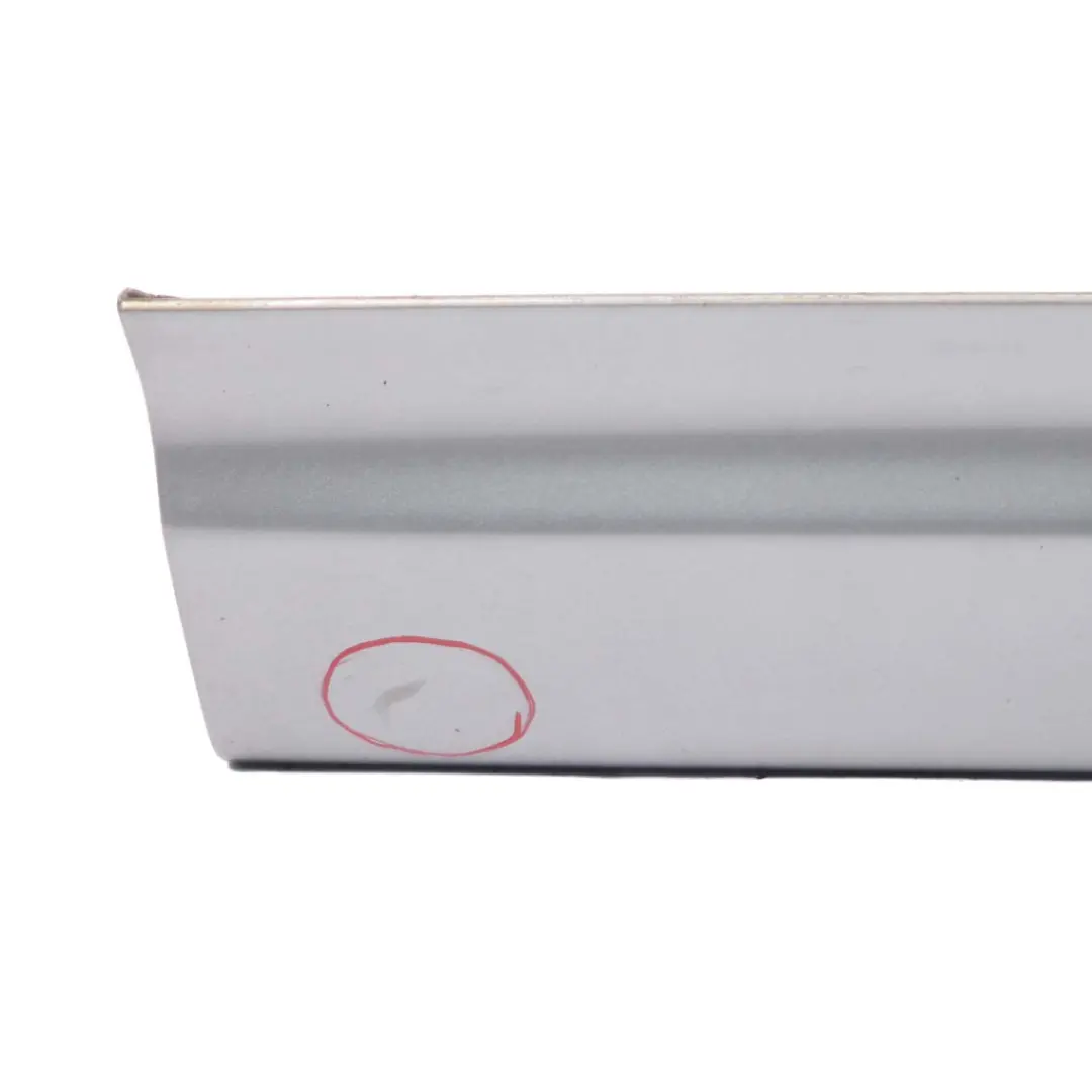 Side Skirt BMW E46 M3 Right O/S Sill Kick Panel Silbergrau Grey Metallic - A08 to with Part number 0021495 Side Skirt BMW E46 M3 Right O/S Sill Kick Panel Silbergrau Grey Metallic - A08 - SKU 0021495-SBG - Part number 0021495