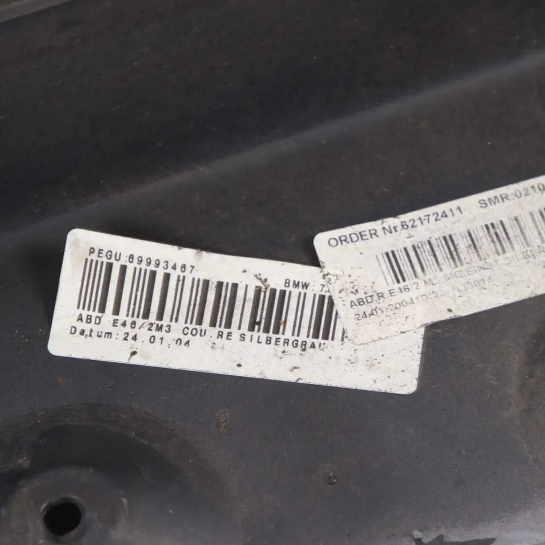 Side Skirt BMW E46 M3 Right O/S Sill Kick Panel Silbergrau Grey Metallic - A08 - SKU 0021495-SBG - Part number 0021495