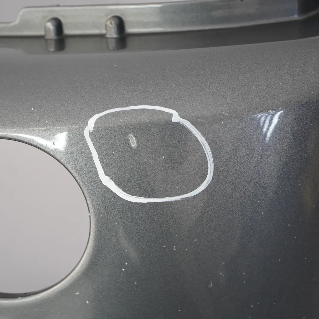 Mini R50 R53 Front Bumper JCW Aero Covering Panel Dark Silver Metallic - 871 - SKU 0021929-DS - Part number 0021929