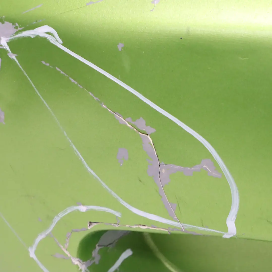 Mini R50 Rear Bumper JCW Aerokit Trim Panel Cover Green Painted - SKU 0021931-GREEN - Part number 0021931