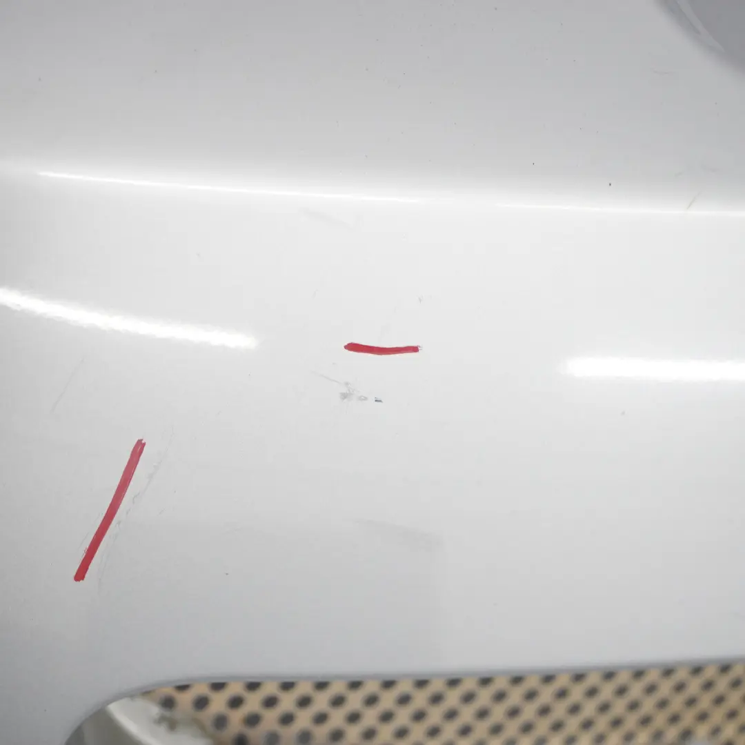 Mini R50 Heckstoßstange JCW Aerokit Zierleistenabdeckung Pepper White - 850 - SKU 0021931-PS - Teilenummer 0021931