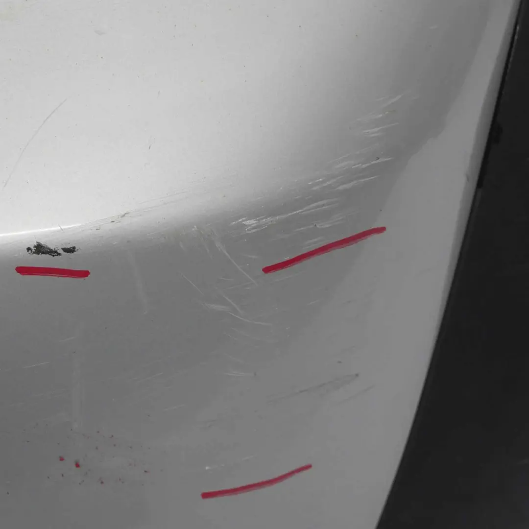 Mini R50 Rear Bumper JCW Aerokit Trim Panel Cover Pure Silver Metallic - 900 - SKU 0021931-PS - Part number 0021931