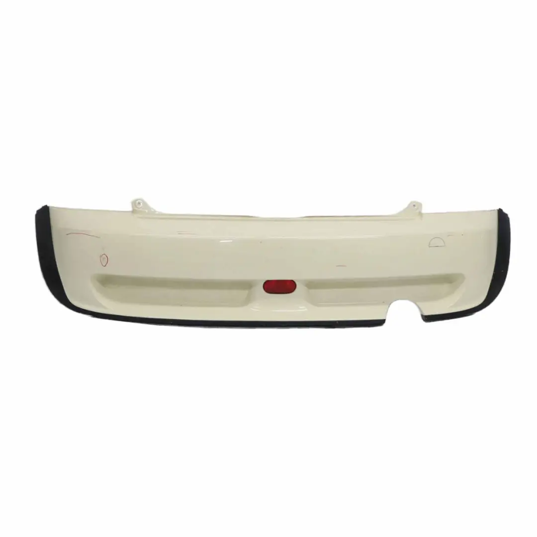 Mini R50 Heckstoßstange JCW Aerokit Zierleistenabdeckung Pepper White - 850 - SKU 0021931-PW - Teilenummer 0021931