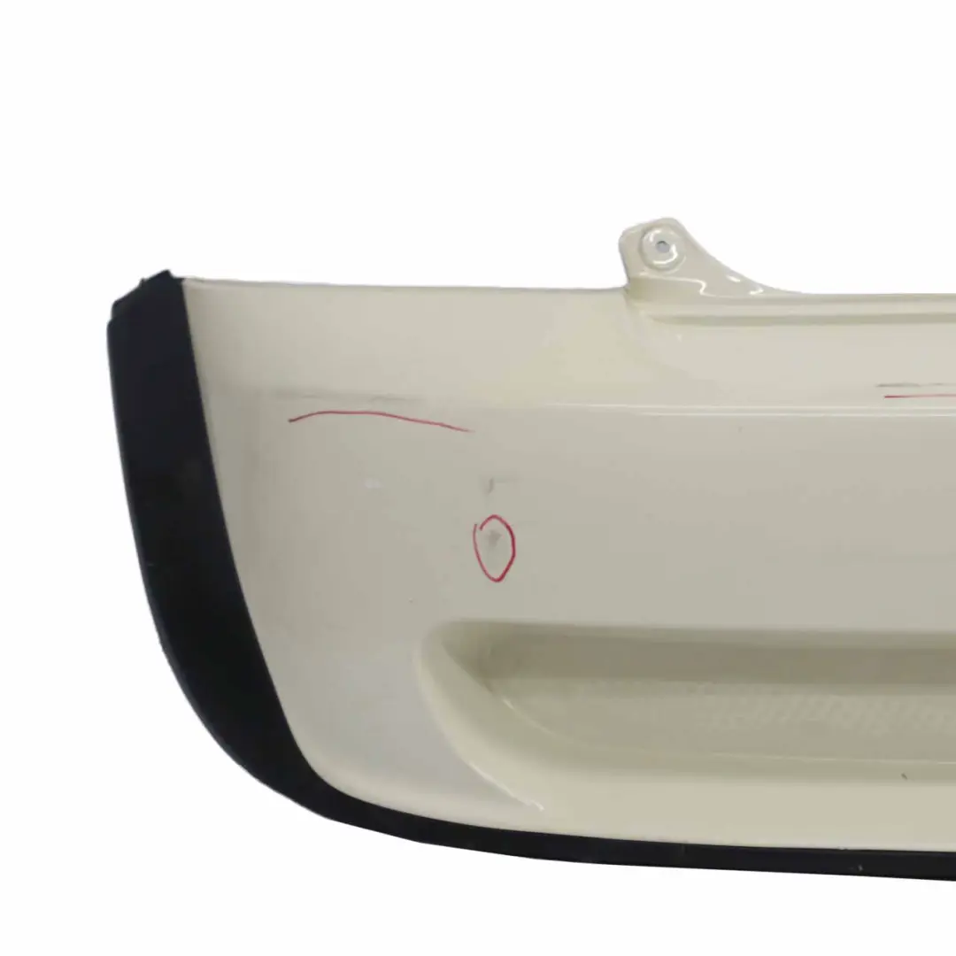 Mini R50 Heckstoßstange JCW Aerokit Zierleistenabdeckung Pepper White - 850 - SKU 0021931-PW - Teilenummer 0021931