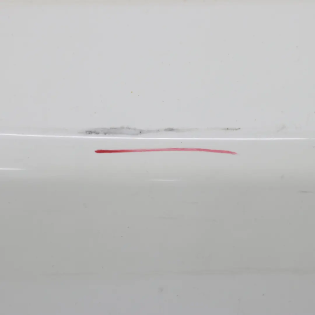 Mini R50 Heckstoßstange JCW Aerokit Zierleistenabdeckung Pepper White - 850 - SKU 0021931-PW - Teilenummer 0021931