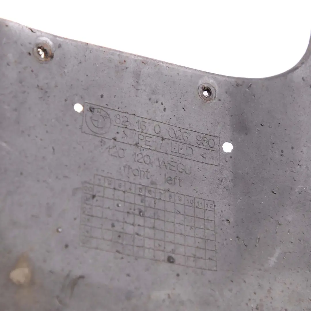 BMW X5 E53 Mud Flaps Mudflap Covering Panel Set Front Rear 00 0026936 - SKU 26930 - Part number 0026930