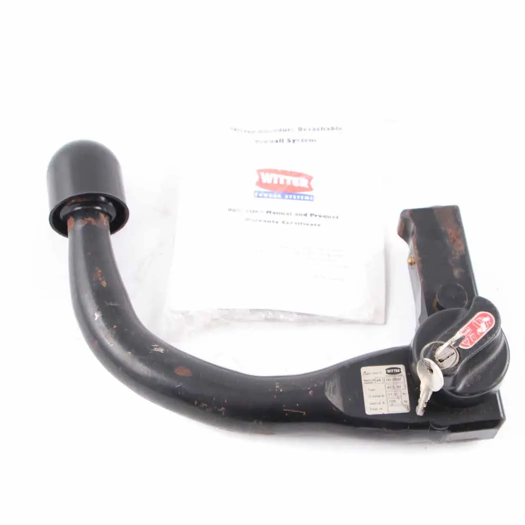 Witter Towing Tow Bar Hook Detachable Towbar Neck Insert to with Part number 002932 Witter Towing Tow Bar Hook Detachable Towbar Neck Insert - SKU 002932 - Part number 002932