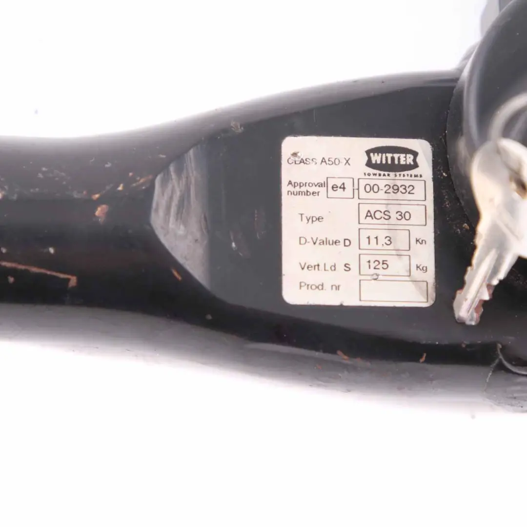 Witter Towing Tow Bar Hook Detachable Towbar Neck Insert to with Part number 002932 Witter Towing Tow Bar Hook Detachable Towbar Neck Insert - SKU 002932 - Part number 002932