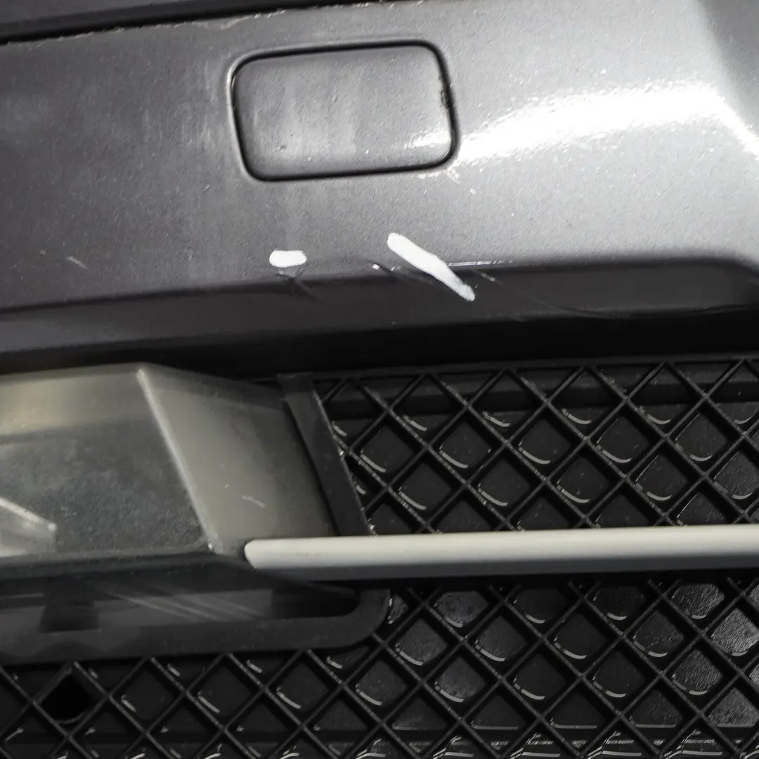BMW E81 E87 LCI Front Bumper Trim Headlight Cleaning Sparkling Graphite - A22 - SKU 0029500-SG - Part number 0029500