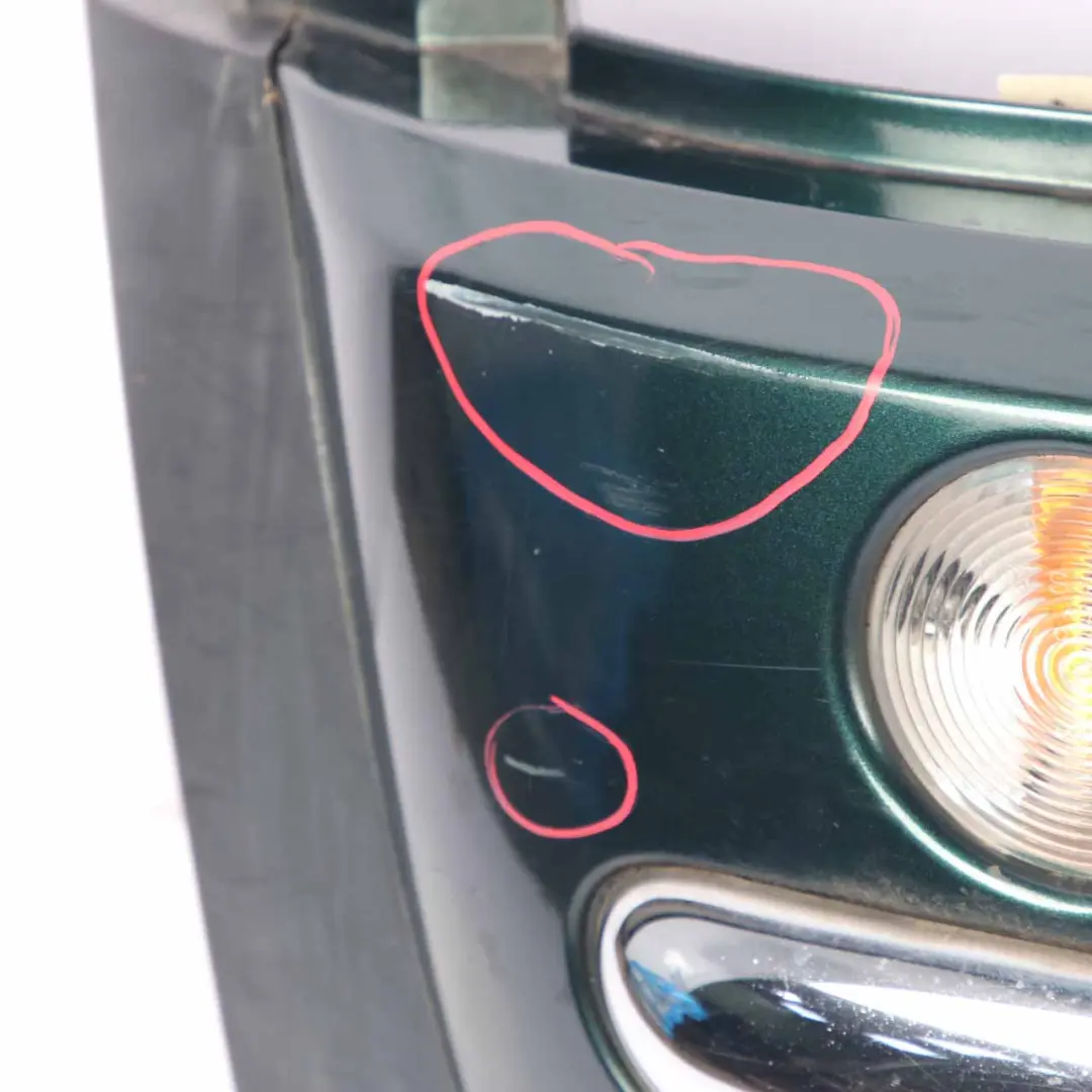Bumper Front Mini R50 Complete Panel British Racing Green Metallic 895 to with Part number 0029895 Bumper Front Mini R50 Complete Panel British Racing Green Metallic 895 - SKU 0029895-BRG1 - Part number 0029895