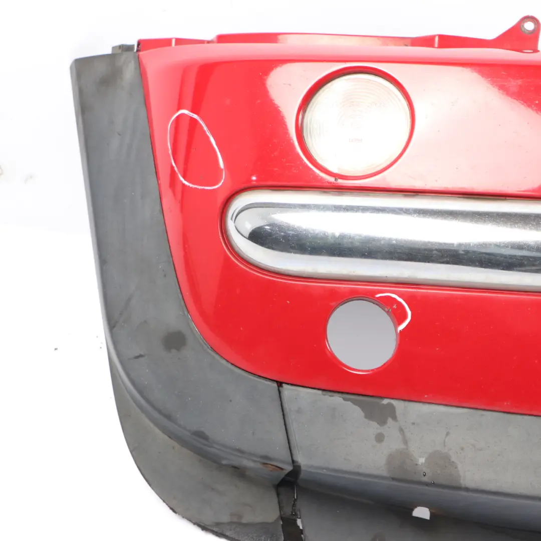 Mini Cooper R50 Complete Front Bumper Panel Chili Red - 851 - SKU 0029895-CHRED1 - Part number 0029895