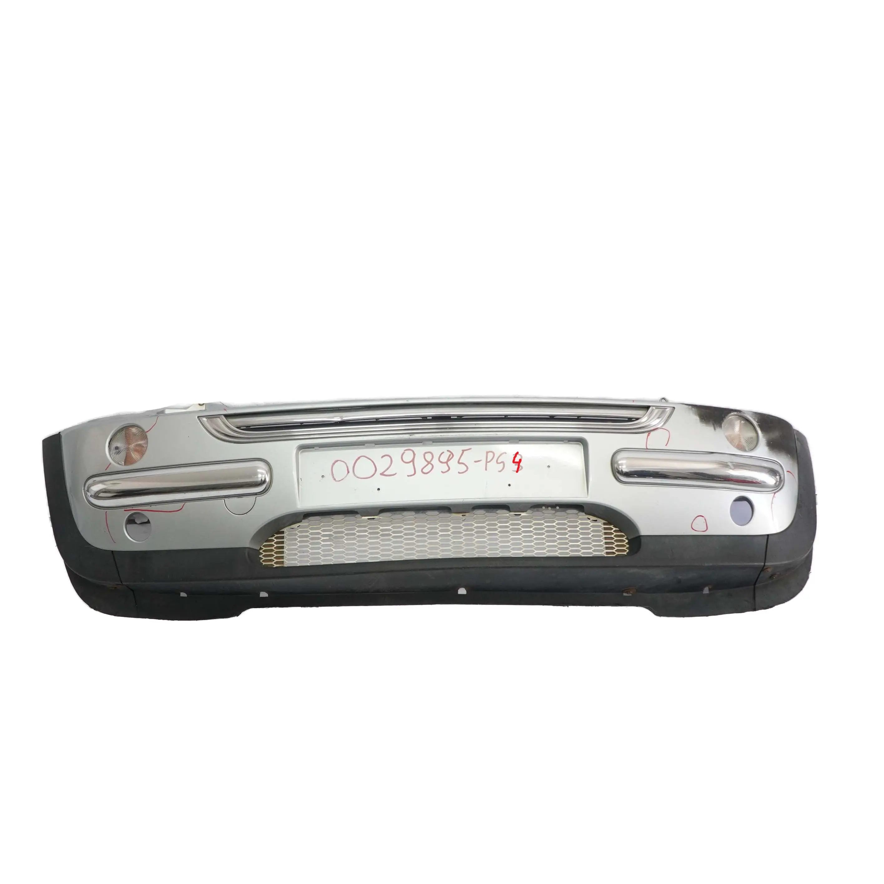 Mini R50 Paraurti Anteriore Completo Pannello Pure Silver Metallic 900