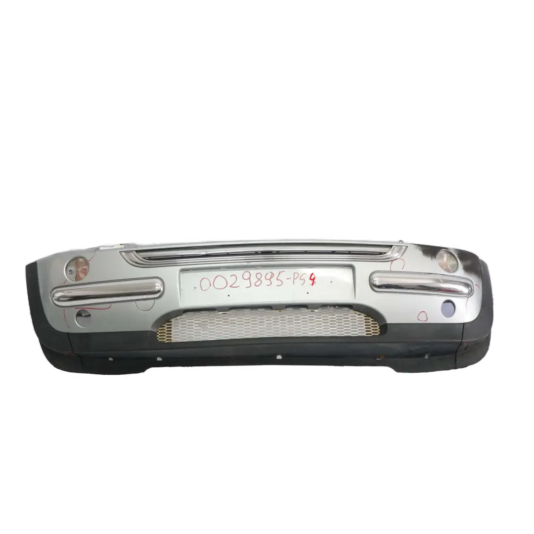 Zderzak Przód Przedni Pure Silver do Mini Cooper R50 o numerze 0029895 Mini Cooper R50 Zderzak Przód Przedni Pure Silver - SKU 0029895-PS4 - Numer Części 0029895