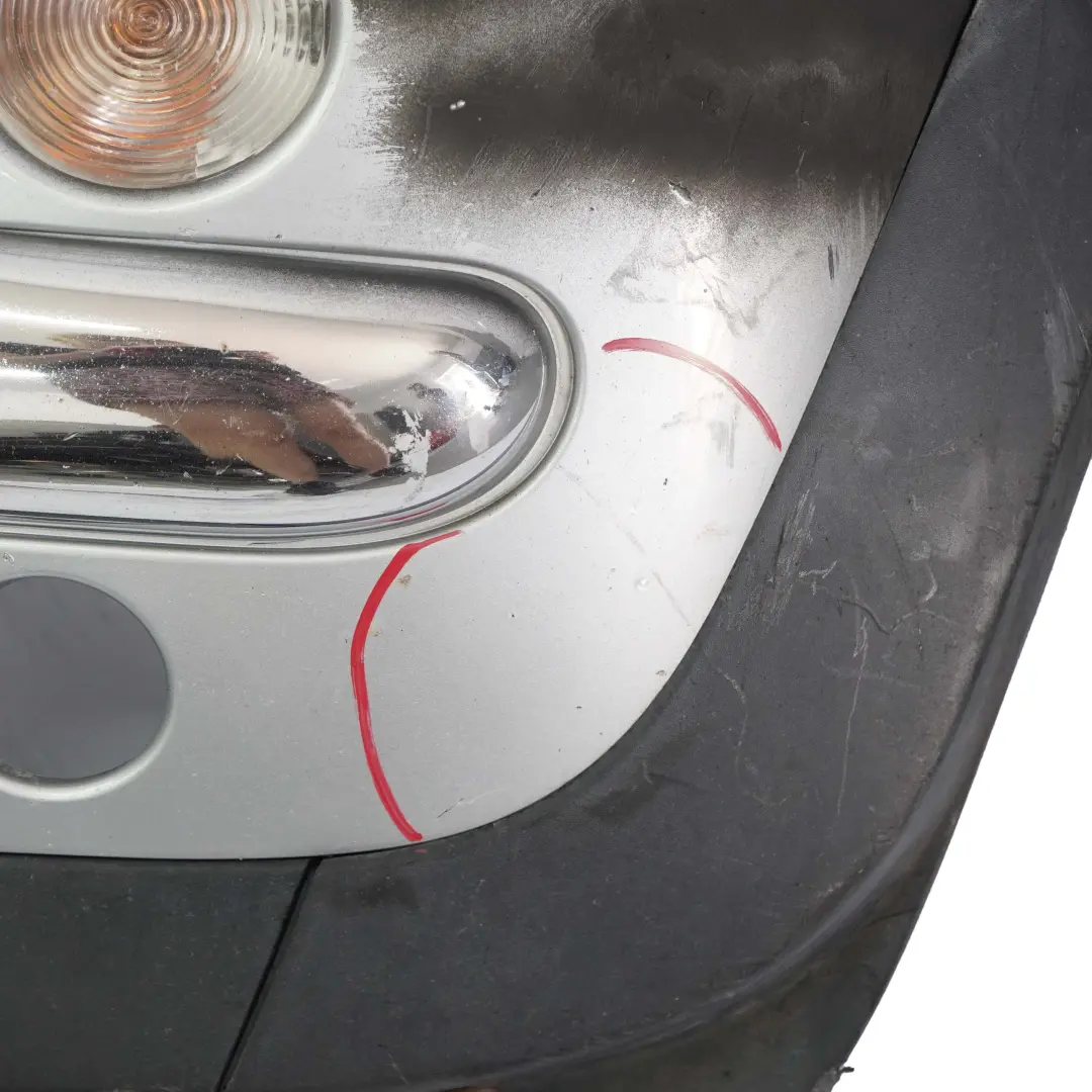 Mini R50 Front Bumper Complete Trim Panel Pure Silver Metallic - 900 - SKU 0029895-PS4 - Part number 0029895
