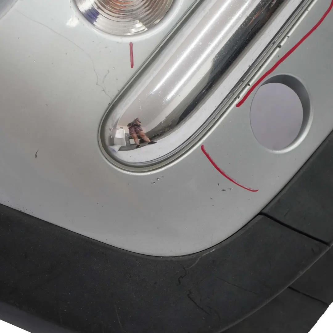 Mini R50 Front Bumper Complete Trim Panel Pure Silver Metallic - 900 - SKU 0029895-PS4 - Part number 0029895