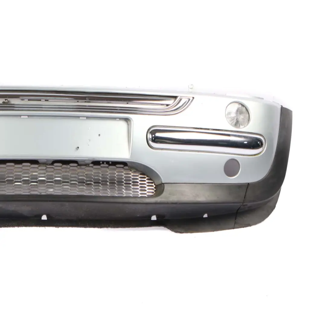 Front Bumper Mini R50 Cooper One Complete Panel Pure Silver - 900 to with Part number 0029895 Front Bumper Mini R50 Cooper One Complete Panel Pure Silver - 900 - SKU 0029895-PS5 - Part number 0029895