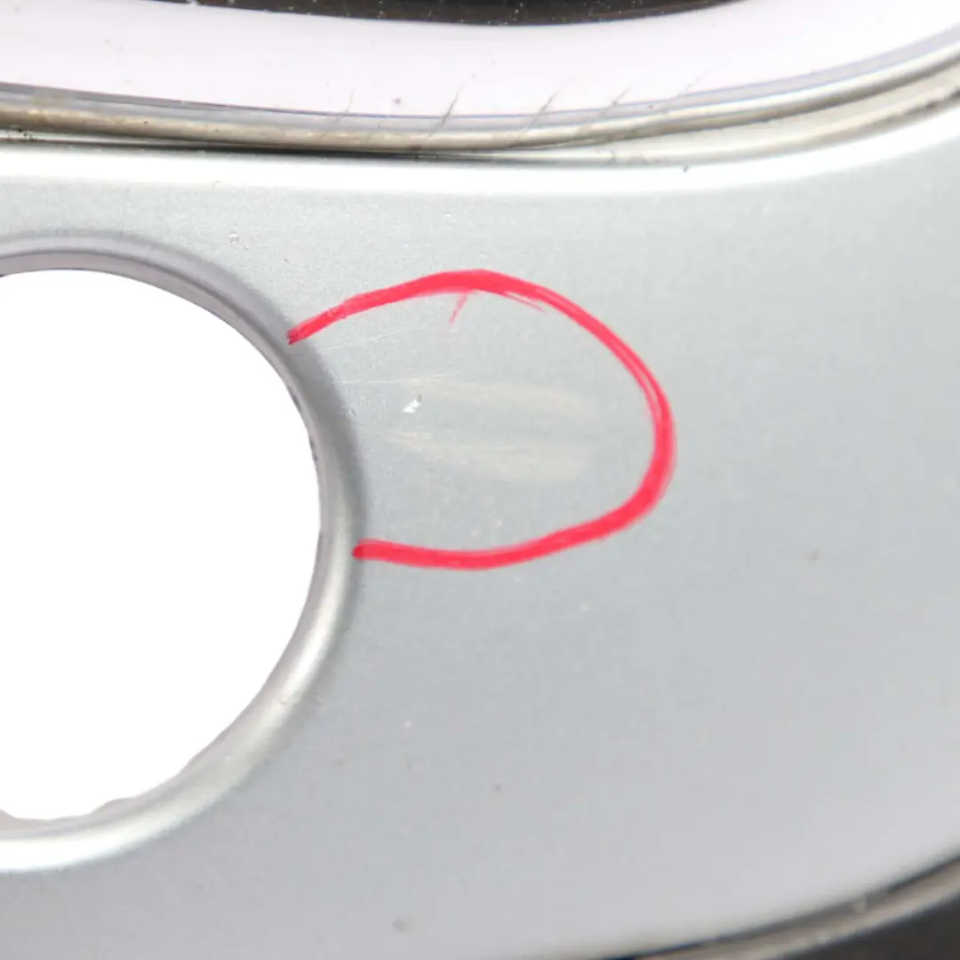 Complete Front Bumper Panel Pure Silver Metallic - 900 to Mini Cooper R50 6 with Part number 0029895 Mini Cooper R50 6 Complete Front Bumper Panel Pure Silver Metallic - 900 - SKU 0029895-PS6 - Part number 0029895