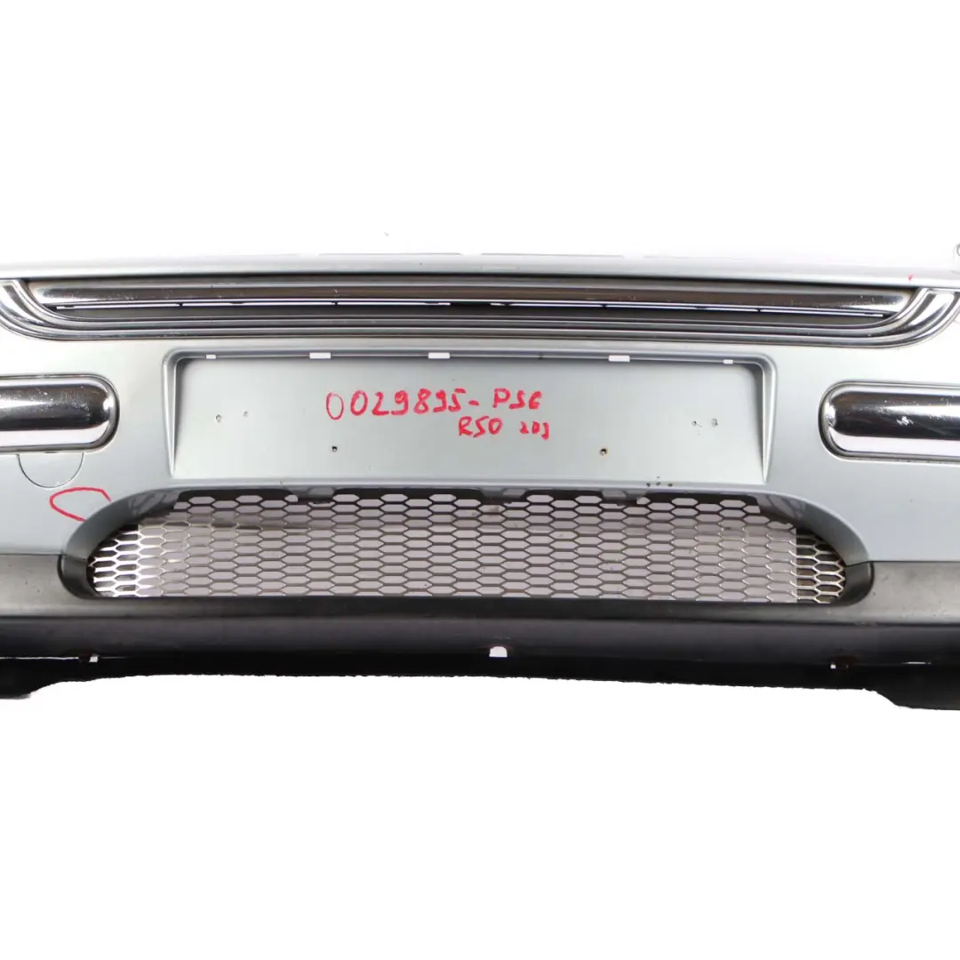 Complete Front Bumper Panel Pure Silver Metallic - 900 to Mini Cooper R50 6 with Part number 0029895 Mini Cooper R50 6 Complete Front Bumper Panel Pure Silver Metallic - 900 - SKU 0029895-PS6 - Part number 0029895