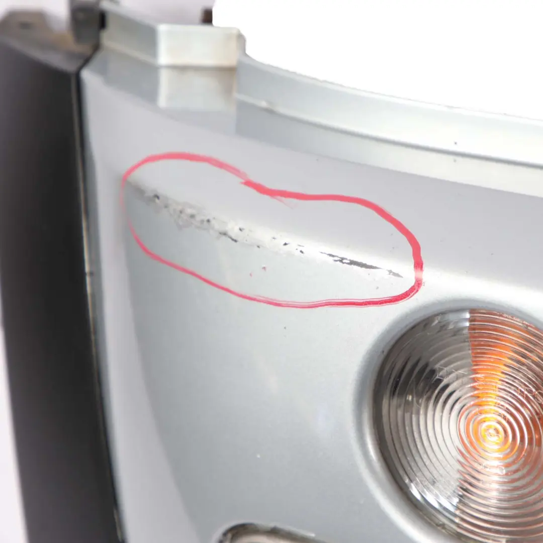 Complete Front Bumper Panel Pure Silver Metallic - 900 to Mini Cooper R50 6 with Part number 0029895 Mini Cooper R50 6 Complete Front Bumper Panel Pure Silver Metallic - 900 - SKU 0029895-PS6 - Part number 0029895