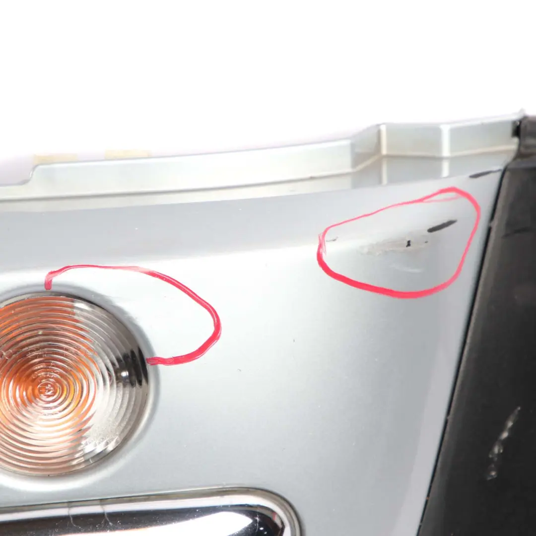 Complete Front Bumper Panel Pure Silver Metallic - 900 to Mini Cooper R50 6 with Part number 0029895 Mini Cooper R50 6 Complete Front Bumper Panel Pure Silver Metallic - 900 - SKU 0029895-PS6 - Part number 0029895