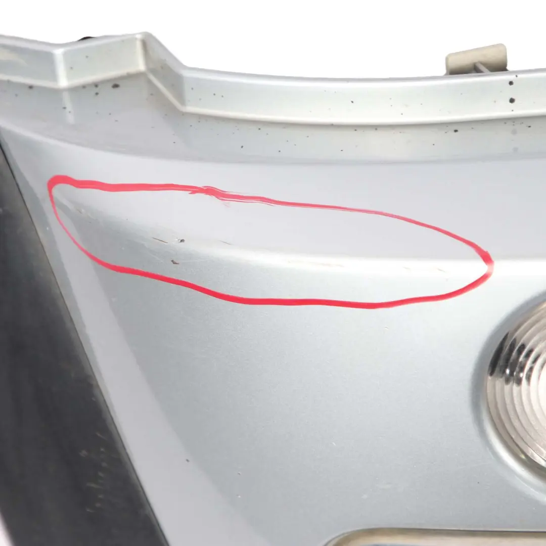 Complete Front Bumper Panel Pure Silver Metallic - 900 to Mini R50 with Part number 0029895 Mini R50 Complete Front Bumper Panel Pure Silver Metallic - 900 - SKU 0029895-PS7 - Part number 0029895